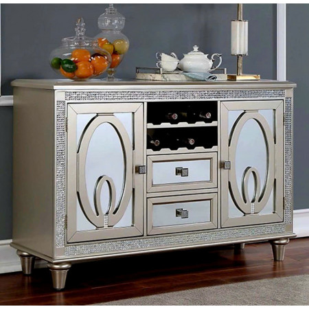 322 - 75 Benjara : Tủ Buffet , Tủ Rượu - 137cm